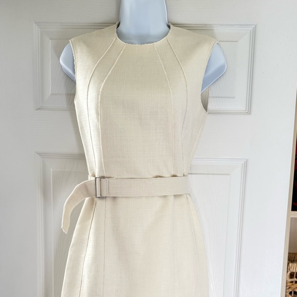 π Hugo Boss White/Cream Women's Dress - Size 0 π - Picture 7 of 9
